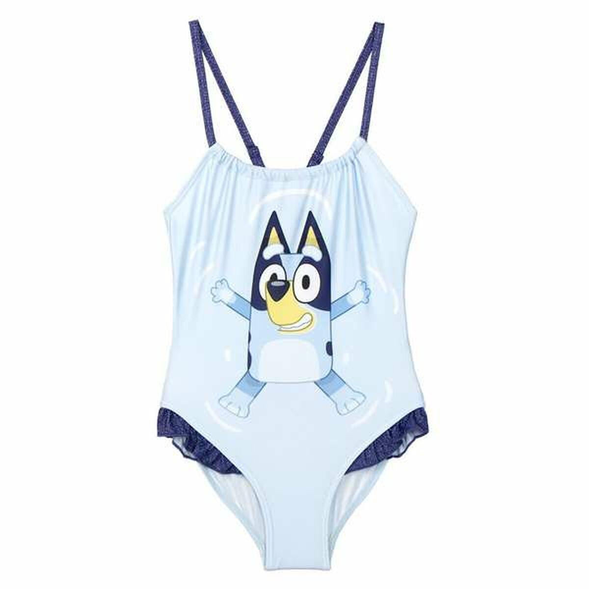 Badedragt til piger Bluey Lyseblå