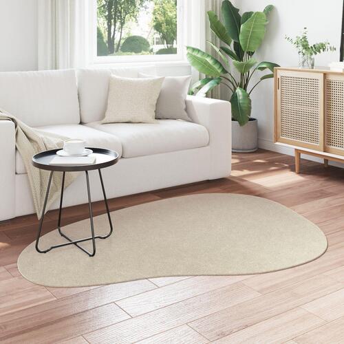 Tæppe 'HUARTE' Kort Pile Blødt og Vaskbart Beige 120x170 cm