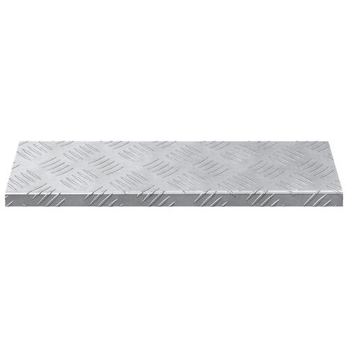 Aluminium Trappetrin 10 stk Skridsikre 60x18 cm