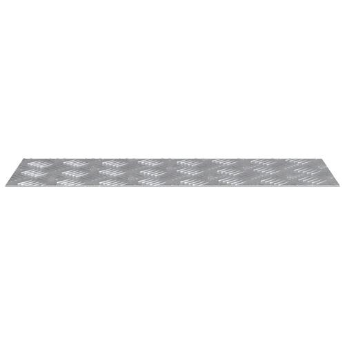 Aluminium Checker Plates 2 stk Skridsikre 60x20 cm
