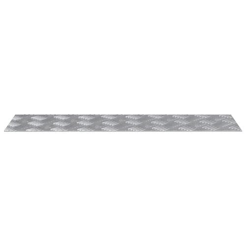 Aluminium Skaktern Plader 4 stk Skridsikre 70x20 cm