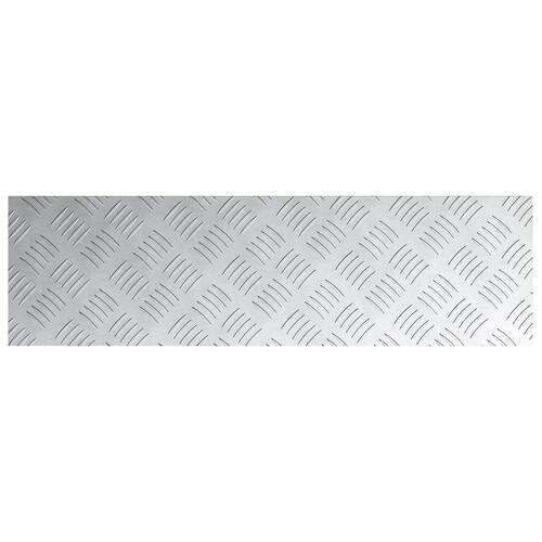 Aluminium Skaktern Plader 4 stk Skridsikre 70x20 cm