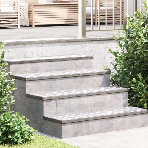 Aluminium Checker Plader 2 stk Skridsikre 100x20 cm