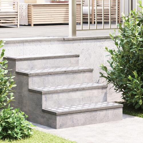 Aluminium Checker Plader 4 stk Skridsikre 75x25 cm