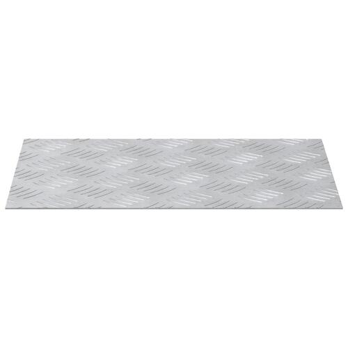 Aluminium Checker Plader 2 stk Skridsikker 40x30 cm