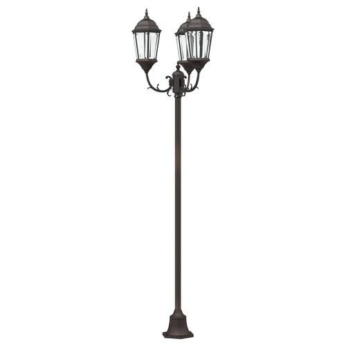 Have Lys Post 3-Lampe E27 Bronze 220 cm Aluminium