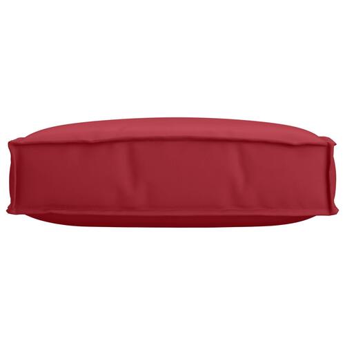 Pallet Pude til Siddeplads Bordeaux 60x60x12 cm Oxford Stoff