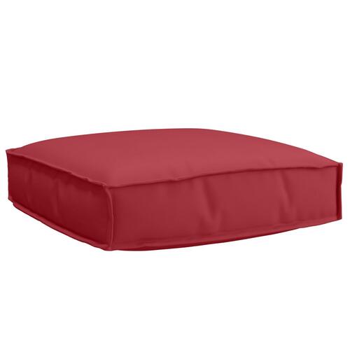 Pallet Pude til Siddeplads Bordeaux 60x60x12 cm Oxford Stoff