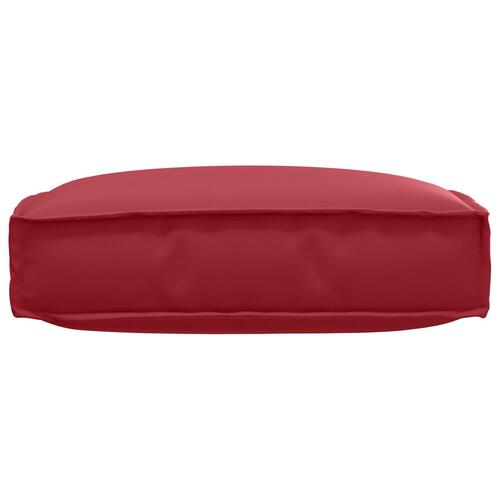 Pallet Pude til Siddeplads Bordeaux 60x60x12 cm Oxford Stoff