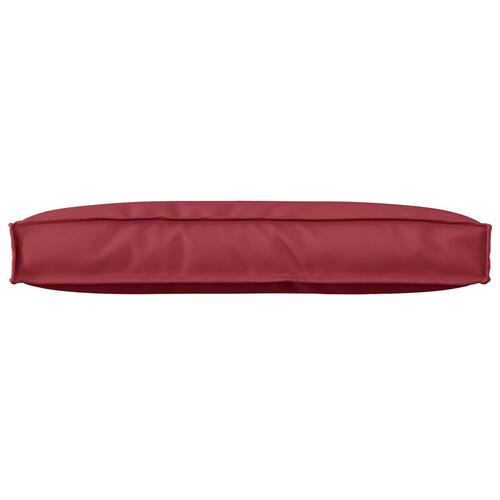 Pallepude til ryggen Bordeaux 80x40x12 cm Oxford Stof