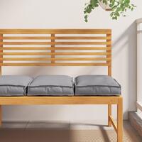 Pallet Puder til Sæde 2 stk Grå 40x40x8 cm Oxford stof