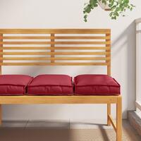 Pallet Puder til Sidde 2 stk Vinrød 40x40x8 cm Oxford Stof