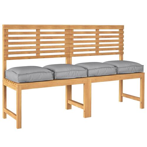 Pallepuder til Sæd 4 stk Grå 40x40x8 cm Oxford stof