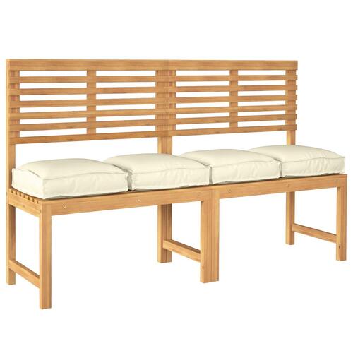 Pallepuder til sæde 4 pcs Creme 40x40x8 cm Oxford stof