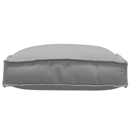 Pallet Puder til Sæde 6 stk Grå 40x40x8 cm Oxford Stof