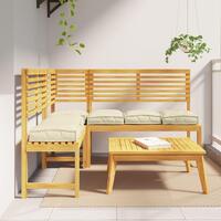 Pallepuder til sæde 6 stk Creme 40x40x8 cm Oxford-stof