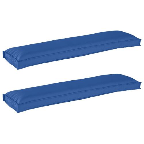 Udendørs Pude Kongelig blå Polyester 150 cm x 40 cm x 8 cm Pude