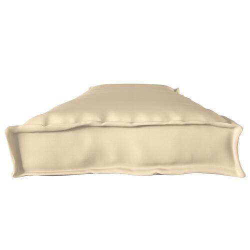 Udendørs Pude Sæt af 2 Beige Polyester 180 cm x 40 cm