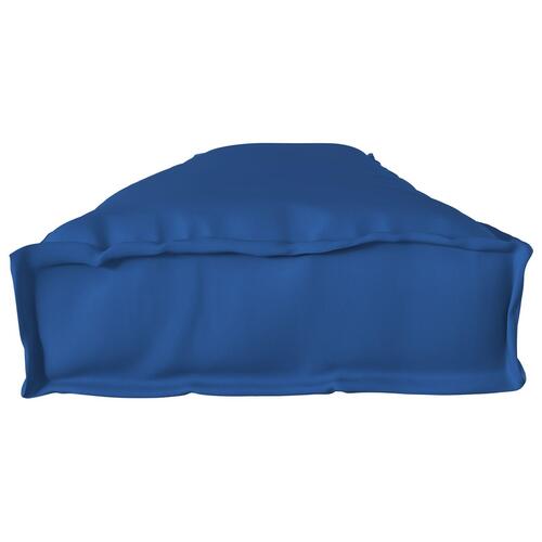 Pallepuder til bænk 2 stk Kongeblå 200x40x8 cm Oxford stof