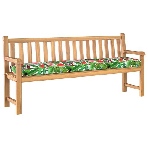 Pallepuder til Bænk 2 stk Tropisk Jungle 200x40x8 cm Oxford stof