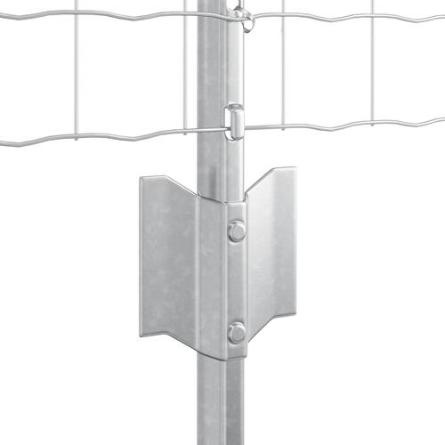 Havehegn Rulle Sæt af 2 Galvaniseret stål 10 x 0.4 m Holdbar