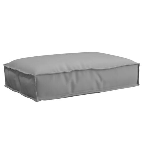 Pallet Pude til Sidde Grå 60x40x8 cm Oxford Stof