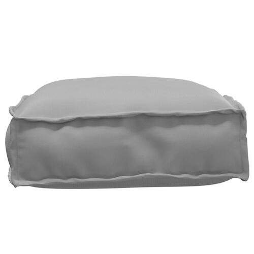 Pallet Pude til Sidde Grå 60x40x8 cm Oxford Stof