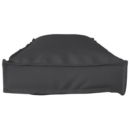 Pallepude til Bænk Sort 120x40x8 cm Oxford Stof