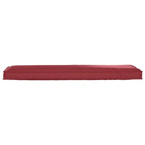 Udendørspude Vinrød Polyester 140 cm x 40 cm x 8 cm Bænkepude