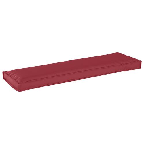 Udendørspude Vinrød Polyester 140 cm x 40 cm x 8 cm Bænkepude