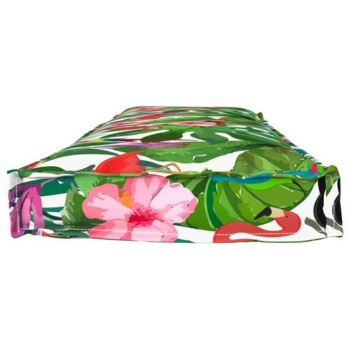 Pude Tropisk Jungle Polyester 140 x 40 x 8 cm Aftagelige Betræk