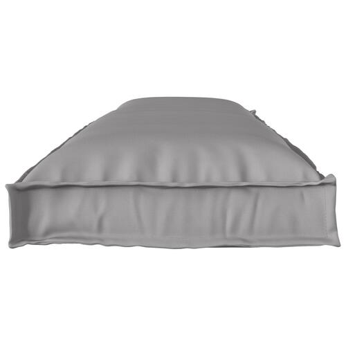 Udendørs Pude Grå Polyester 150 cm x 40 cm x 7 cm Pude