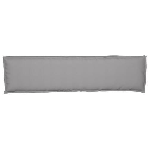 Udendørs Pude Grå Polyester 150 cm x 40 cm x 7 cm Pude