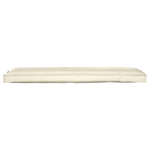 Udendørspude Cremefarvet Polyester 40 cm x 150 cm x 7 cm