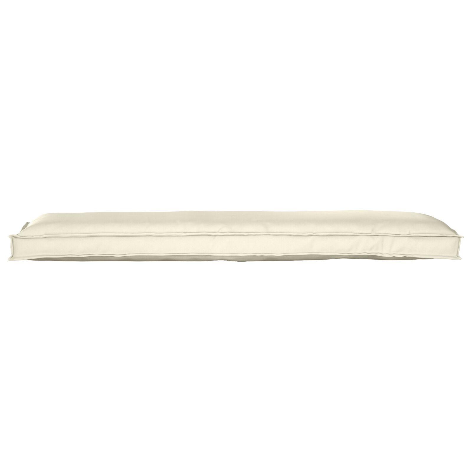Pallepude til Bænk Creme 150x40x8 cm Oxford Stof
