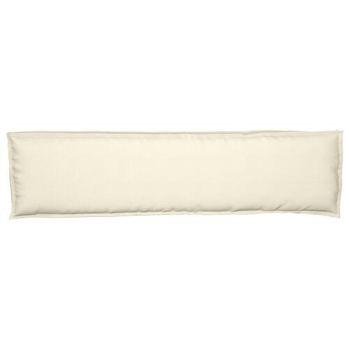 Udendørspude Cremefarvet Polyester 40 cm x 150 cm x 7 cm