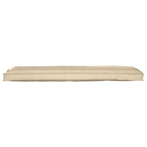 Udendørspude Beige Polyester Standard Udendørspude Rektangulær