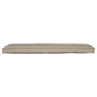 Udendørspude Gråbrun 100% polyester 150 cm x 40 cm Pude