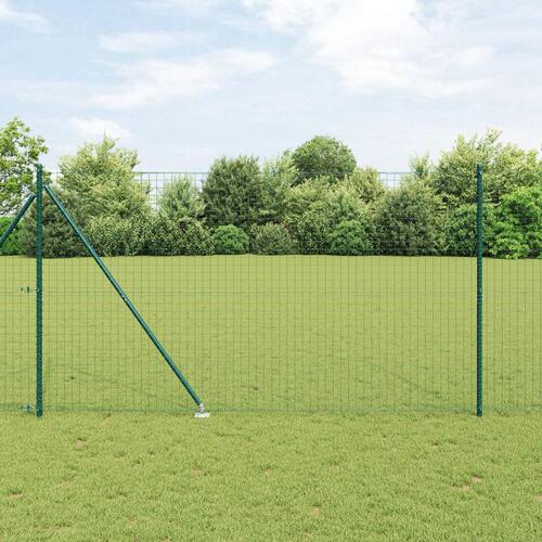 Hegnspæle med Pind 7 stk Ø32 mm 170 cm Galvaniseret Stål