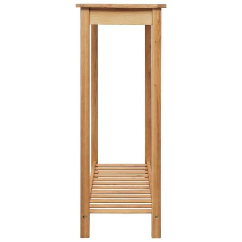 Barbord 100 x 40 x 110 cm massivt egetræ