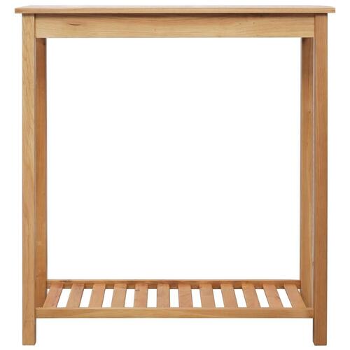 Barbord 100 x 40 x 110 cm massivt egetræ