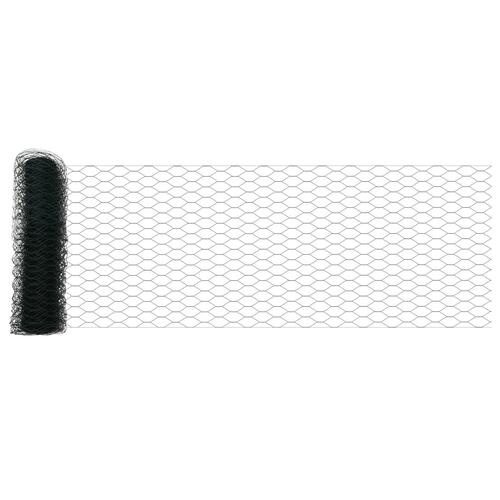 Hexagon Stakit Grøn 0.4x50 m Stål