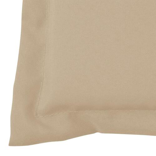 Hynde til havebænk 180x50x3 cm oxfordstof beige (OUTLET A)