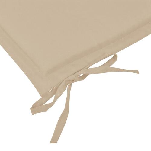 Hynde til havebænk 180x50x3 cm oxfordstof beige (OUTLET A)