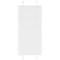Plisségardin Hvid 60x100 cm Stofbredde 59,4 cm Polyester