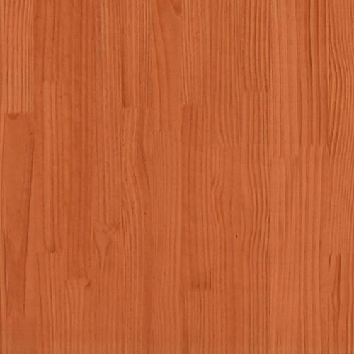 Skydedør 80x208 cm massivt fyrretræ gyldenbrun (OUTLET A)
