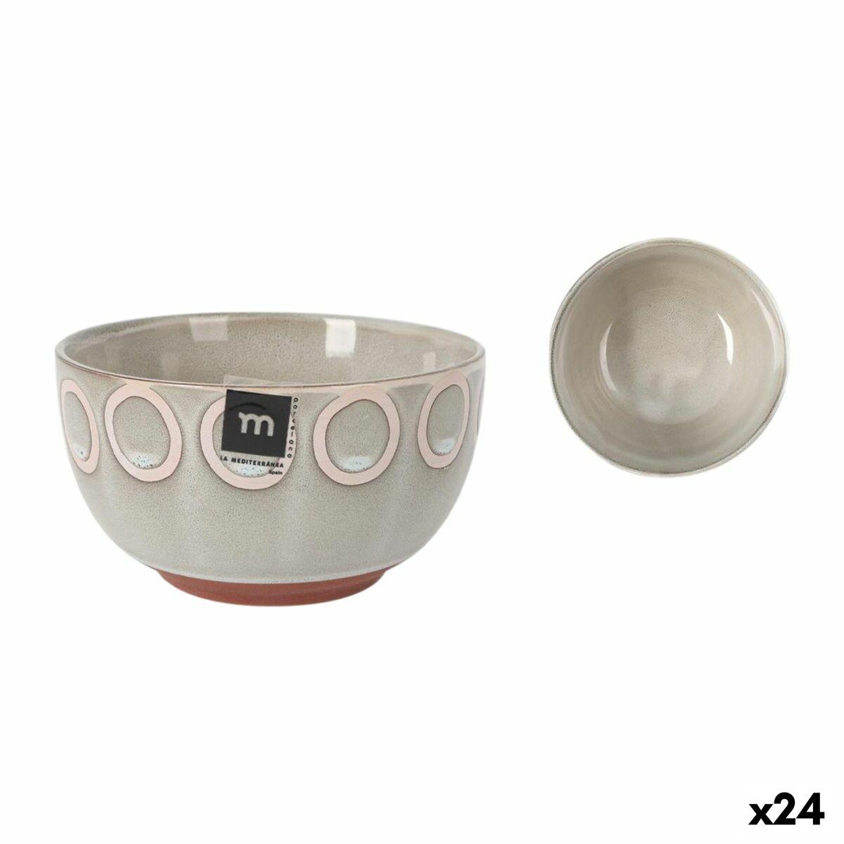Almudena morgenmadsskål, grå Ø 13,5 cm - 24 stk.