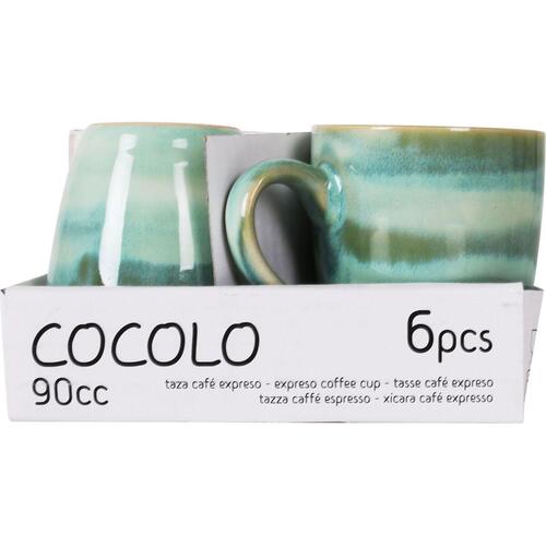 Te- og kaffekop La Mediterránea Cocolo 90 ml (36 Enheder)