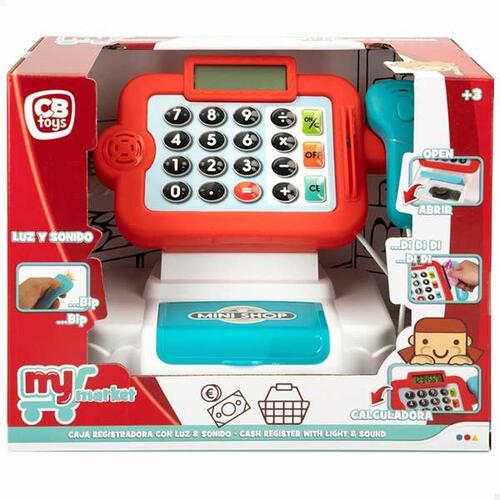 Legetøjskasseapparat Colorbaby MyMarket