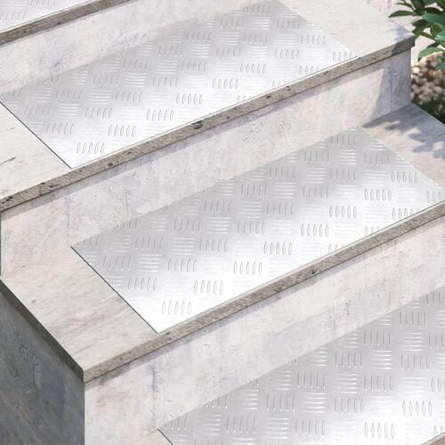 Aluminium Checker Plader 4 stk Skridsikker 70x30 cm